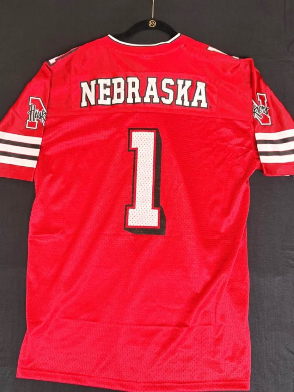 🌽 Nebraska Huskers Colosseum Football Jersey Shirt – Men’s L/XL – NEW - Picture 2 of 10